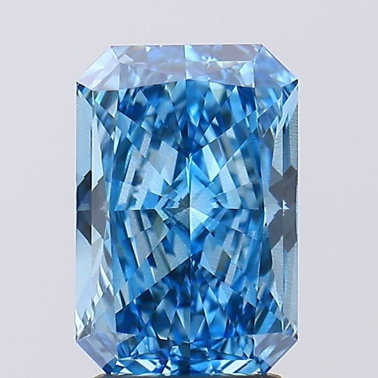 Loose Diamond - RADIANT 2.5ct Fancy Vivid Blue VS2 (1 of 1)