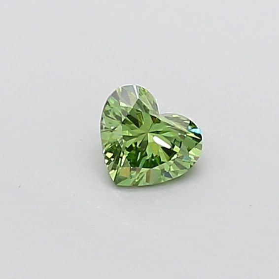 Loose Diamond - HEART 0.35ct Fancy Vivid Green SI1: Loose Diamond - HEART 0.35ct Fancy Vivid Green SI1 Source: This is a real non-mined Diamond that has been grown in a lab Shape: HEART Carats: 0.35 Color: Fancy Vivid Green Certification: IGI Video: