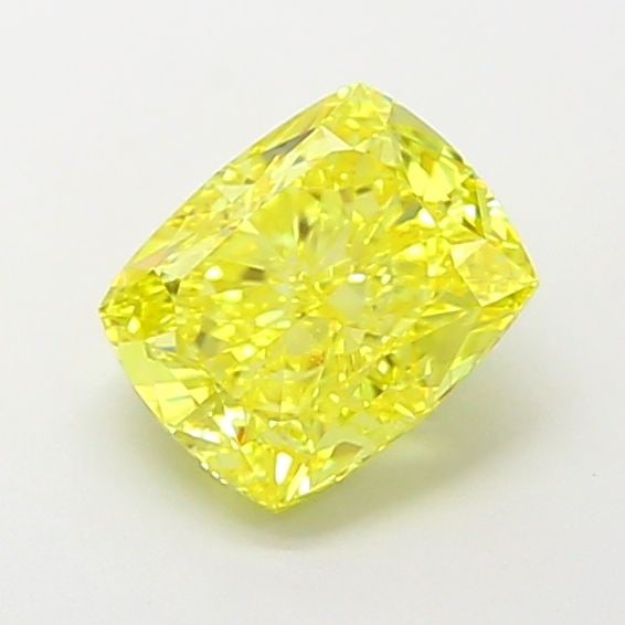 Loose Diamond - CUSHION MODIFIED 1.6ct Fancy Intense Yellow IF: Loose Diamond - CUSHION MODIFIED 1.6ct Fancy Intense Yellow IF Source: This is a real non-mined Diamond that has been grown in a lab Shape: CUSHION MODIFIED Carats: 1.6 Color: Fancy Intense Yellow Cer