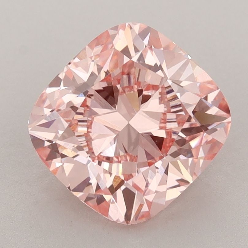 Loose Diamond - CUSHION BRILLIANT 2.6ct Fancy Vivid Pink VVS2: Loose Diamond - CUSHION BRILLIANT 2.6ct Fancy Vivid Pink VVS2 Source: This is a real non-mined Diamond that has been grown in a lab Shape: CUSHION BRILLIANT Carats: 2.6 Color: Fancy Vivid Pink Certifi