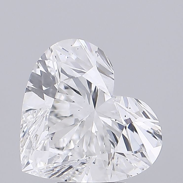Loose Diamond - HEART 4.0ct E VS2: Loose Diamond - HEART 4.0ct E VS2 Source: This is a real non-mined Diamond that has been grown in a lab Shape: HEART Carats: 4.0 Color: E Clarity: VS2 Certification: IGI Video: