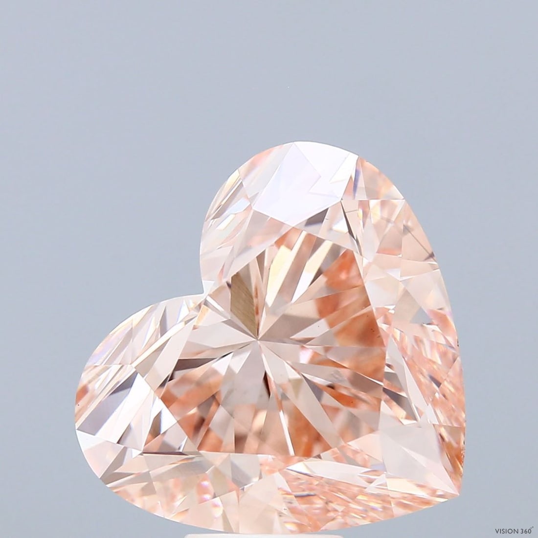 Loose Diamond - HEART 10.08ct Fancy Intense Pink VS1: Loose Diamond - HEART 10.08ct Fancy Intense Pink VS1 Source: This is a real non-mined Diamond that has been grown in a lab Shape: HEART Carats: 10.08 Color: Fancy Intense Pink Certification: IGI Video