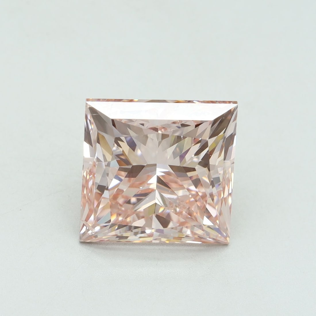 Loose Diamond - PRINCESS 5.02ct Fancy Intense Pink SI1: Loose Diamond - PRINCESS 5.02ct Fancy Intense Pink SI1 Source: This is a real non-mined Diamond that has been grown in a lab Shape: PRINCESS Carats: 5.02 Color: Fancy Intense Pink Certification: IGI V