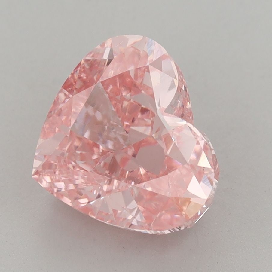 Loose Diamond - HEART 3.53ct Fancy Vivid Pink VS1: Loose Diamond - HEART 3.53ct Fancy Vivid Pink VS1 Source: This is a real non-mined Diamond that has been grown in a lab Shape: HEART Carats: 3.53 Color: Fancy Vivid Pink Certification: IGI Video: