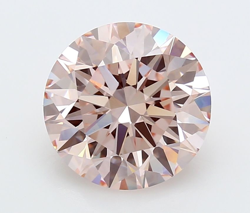 Ideal Loose Diamond - ROUND 4.58ct Fancy Intense Pink VVS2: Ideal Loose Diamond - ROUND 4.58ct Fancy Intense Pink VVS2 Source: This is a real non-mined Diamond that has been grown in a lab Shape: ROUND Carats: 4.58 Color: Fancy Intense Pink Certification: IGI