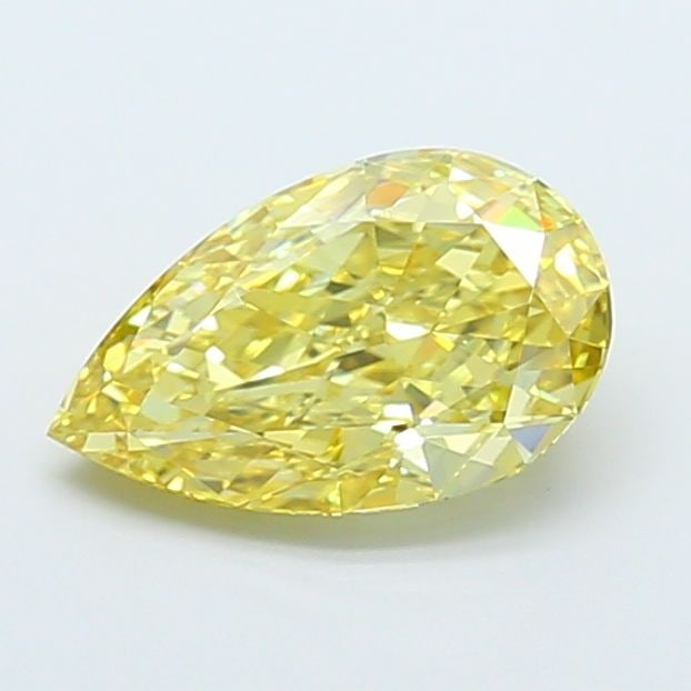Loose Diamond - PEAR 3.04ct Fancy Intense Yellow VS1: Loose Diamond - PEAR 3.04ct Fancy Intense Yellow VS1 Source: This is a real non-mined Diamond that has been grown in a lab Shape: PEAR Carats: 3.04 Color: Fancy Intense Yellow Certification: IGI Video