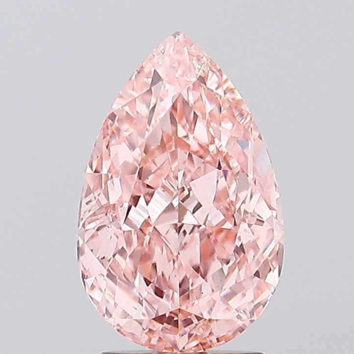 Loose Diamond - PEAR 3.0ct Fancy Vivid Pink VS2: Loose Diamond - PEAR 3.0ct Fancy Vivid Pink VS2 Source: This is a real non-mined Diamond that has been grown in a lab Shape: PEAR Carats: 3.0 Color: Fancy Vivid Pink Certification: IGI Video: