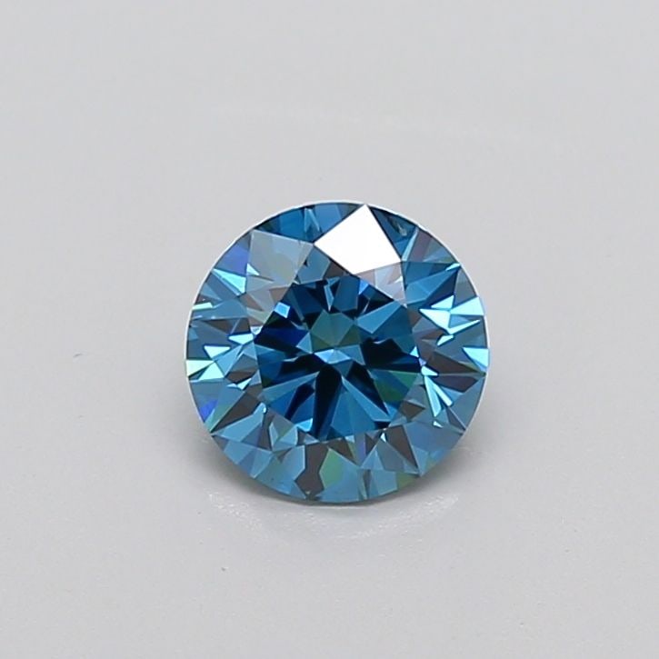 Loose Diamond - ROUND 1.11ct Fancy Vivid Blue SI1 (1 of 1)