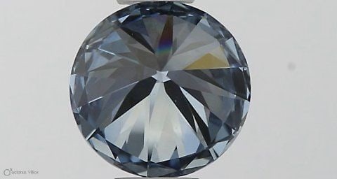 Loose Diamond - ROUND 0.45ct Fancy Vivid Blue VS1: Loose Diamond - ROUND 0.45ct Fancy Vivid Blue VS1 Source: This is a real non-mined Diamond that has been grown in a lab Shape: ROUND Carats: 0.45 Color: Fancy Vivid Blue Certification: IGI Video: