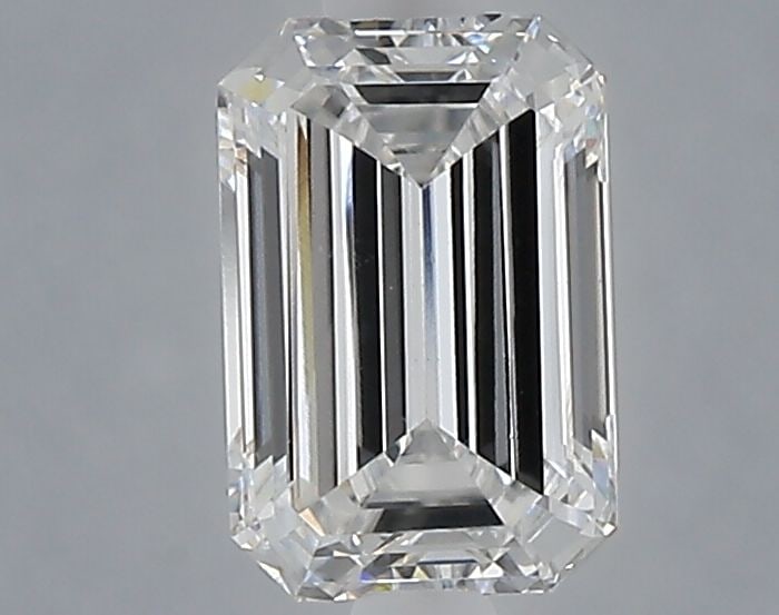Loose Diamond - EMERALD 1.05ct E VVS2: Loose Diamond - EMERALD 1.05ct E VVS2 Source: This is a real non-mined Diamond that has been grown in a lab Shape: EMERALD Carats: 1.05 Color: E Clarity: VVS2 Certification: NONE Video: Video Link 