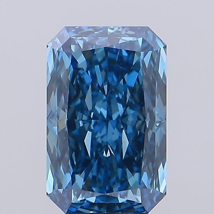 Loose Diamond - RADIANT 5.01ct Fancy Vivid Blue VS2 (1 of 1)