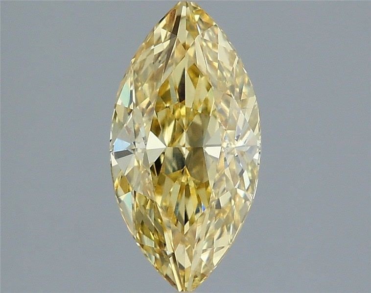 Loose Diamond - MARQUISE 1.54ct Fancy Intense Yellow VS1: Loose Diamond - MARQUISE 1.54ct Fancy Intense Yellow VS1 Source: This is a real non-mined Diamond that has been grown in a lab Shape: MARQUISE Carats: 1.54 Color: Fancy Intense Yellow Certification: I