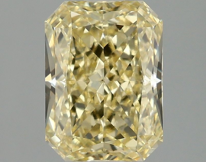 Loose Diamond - RADIANT 2.09ct Fancy Intense Yellow VS1: Loose Diamond - RADIANT 2.09ct Fancy Intense Yellow VS1 Source: This is a real non-mined Diamond that has been grown in a lab Shape: RADIANT Carats: 2.09 Color: Fancy Intense Yellow Certification: IGI