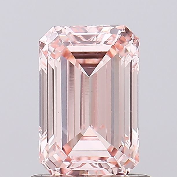 Loose Diamond - EMERALD 1.01ct Fancy Intense Pink VS2: Loose Diamond - EMERALD 1.01ct Fancy Intense Pink VS2 Source: This is a real non-mined Diamond that has been grown in a lab Shape: EMERALD Carats: 1.01 Color: Fancy Intense Pink Certification: IGI Vid