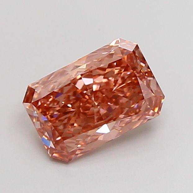Loose Diamond - RADIANT 4.02ct Fancy Vivid Brownish Pink VS1: Loose Diamond - RADIANT 4.02ct Fancy Vivid Brownish Pink VS1 Source: This is a real non-mined Diamond that has been grown in a lab Shape: RADIANT Carats: 4.02 Color: Fancy Vivid Brownish Pink Certific