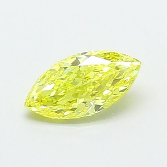 Loose Diamond - MARQUISE 0.56ct Fancy Intense Yellow VVS1: Loose Diamond - MARQUISE 0.56ct Fancy Intense Yellow VVS1 Source: This is a real non-mined Diamond that has been grown in a lab Shape: MARQUISE Carats: 0.56 Color: Fancy Intense Yellow Certification: