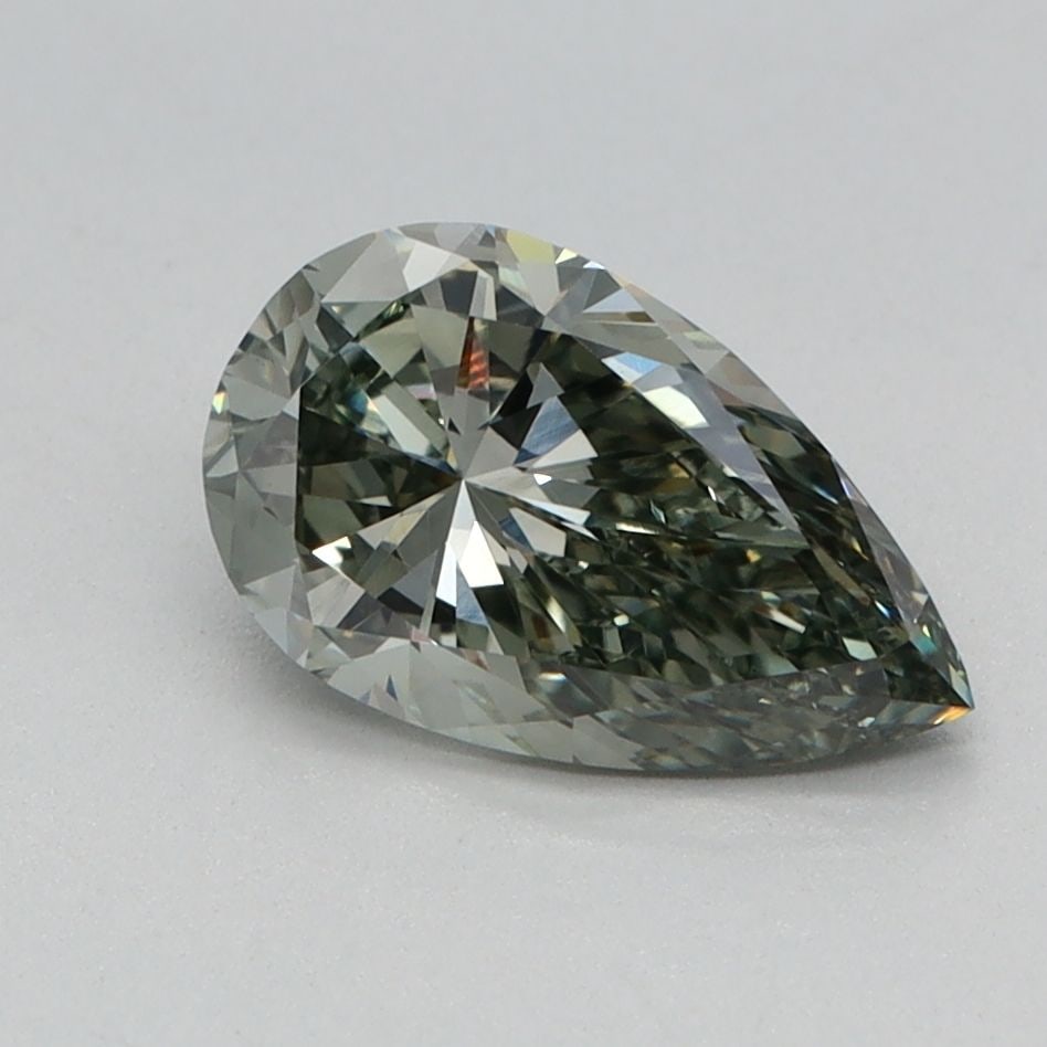 Loose Diamond - PEAR 0.95ct Fancy Intense Green VVS2 (1 of 1)