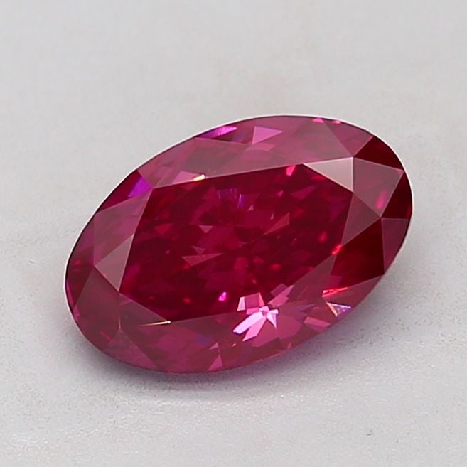 Loose Diamond - OVAL 3.1ct Fancy Vivid Pink VVS2: Loose Diamond - OVAL 3.1ct Fancy Vivid Pink VVS2 Source: This is a real non-mined Diamond that has been grown in a lab Shape: OVAL Carats: 3.1 Color: Fancy Vivid Pink Certification: IGI Video: