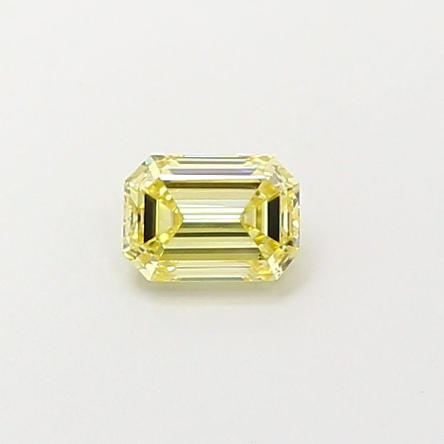 Loose Diamond - EMERALD 0.36ct Fancy Intense Yellow VS2: Loose Diamond - EMERALD 0.36ct Fancy Intense Yellow VS2 Source: This is a real non-mined Diamond that has been grown in a lab Shape: EMERALD Carats: 0.36 Color: Fancy Intense Yellow Certification: IGI