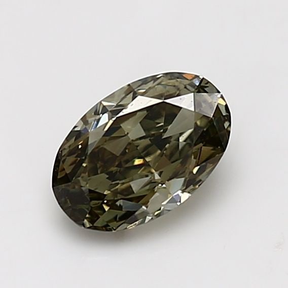 Loose Diamond - OVAL 1.0ct Fancy Dark Gray Greenish Yellow VS2: Loose Diamond - OVAL 1.0ct Fancy Dark Gray Greenish Yellow VS2 Source: Natural Shape: OVAL Carats: 1.0 Color: Fancy Dark Gray Greenish Yellow Certification: GIA Video: