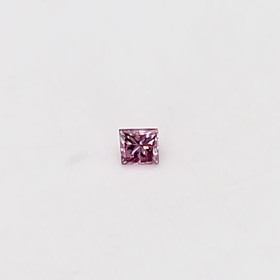 Loose Diamond - PRINCESS 0.02ct Fancy Intense Purplish Pink (1 of 1)