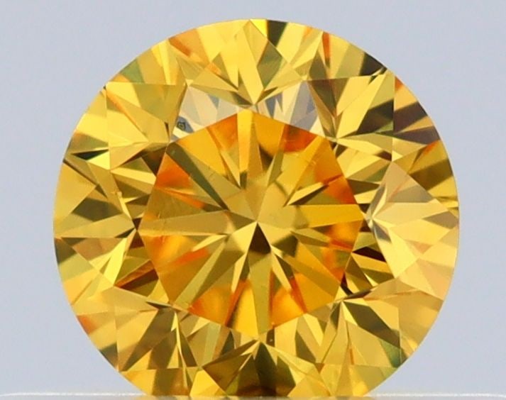 Loose Diamond - ROUND 0.32ct Fancy Vivid Yellow VS1: Loose Diamond - ROUND 0.32ct Fancy Vivid Yellow VS1 Source: Natural Shape: ROUND Carats: 0.32 Color: Fancy Vivid Yellow Certification: GIA Video: