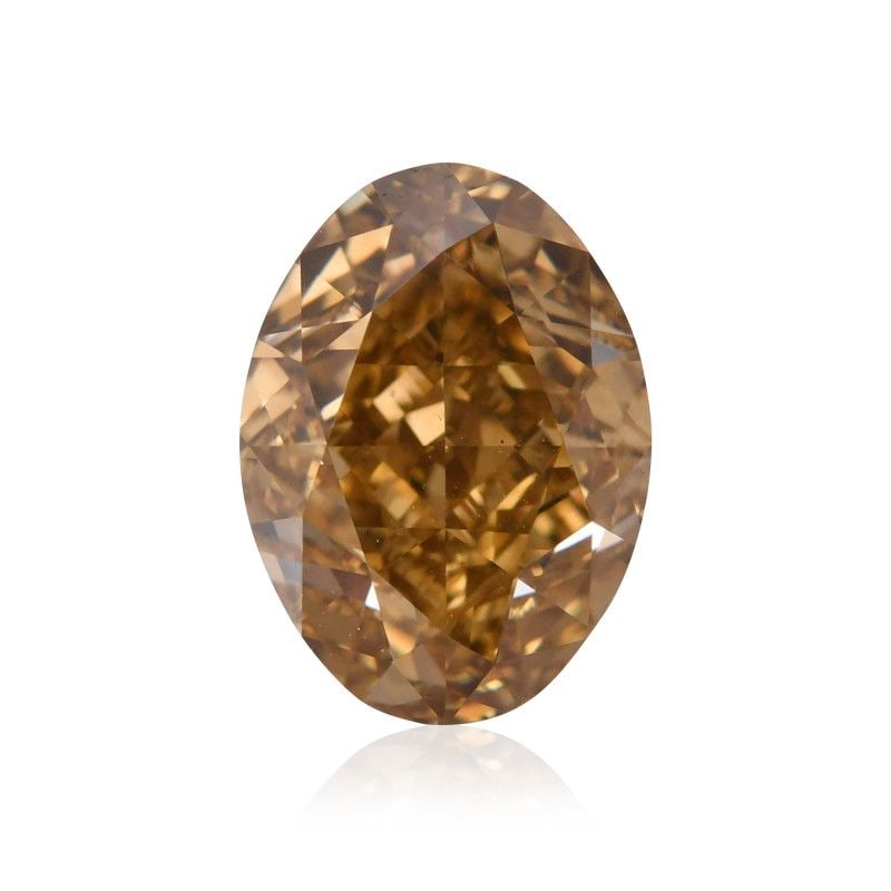 Loose Diamond - OVAL 3.51ct Fancy Deep Brown Yellow VS2: Loose Diamond - OVAL 3.51ct Fancy Deep Brown Yellow VS2 Source: Natural Shape: OVAL Carats: 3.51 Color: Fancy Deep Brown Yellow Certification: GIA The Diamond Depot Guarantee: All items in this auctio