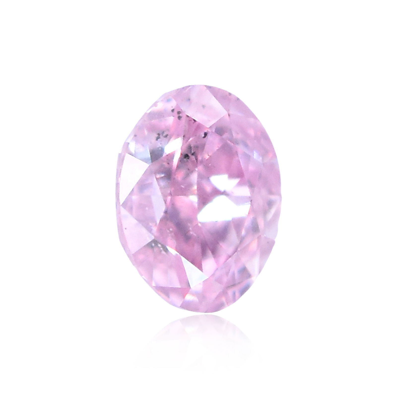 Loose Diamond - OVAL 0.11ct Fancy Intense Purplish Pink: Loose Diamond - OVAL 0.11ct Fancy Intense Purplish Pink Source: Natural Shape: OVAL Carats: 0.11 Color: Fancy Intense Purplish Pink Certification: GIA Video: