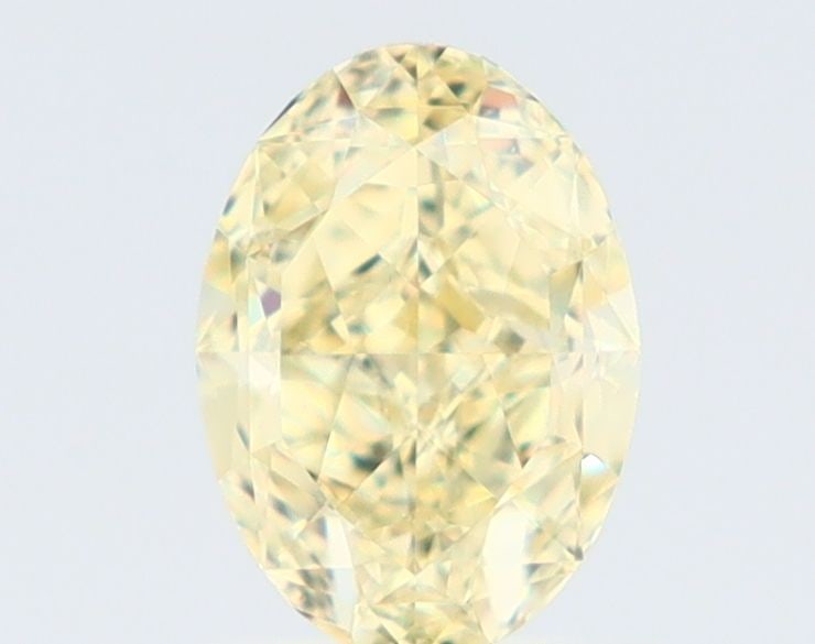 Loose Diamond - OVAL 1.25ct Fancy Light Yellow VS1: Loose Diamond - OVAL 1.25ct Fancy Light Yellow VS1 Source: Natural Shape: OVAL Carats: 1.25 Color: Fancy Light Yellow Certification: GIA Video: