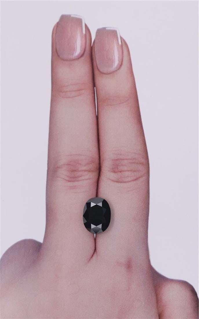 Loose Diamond - OVAL 4.45ct Black (1 of 1)
