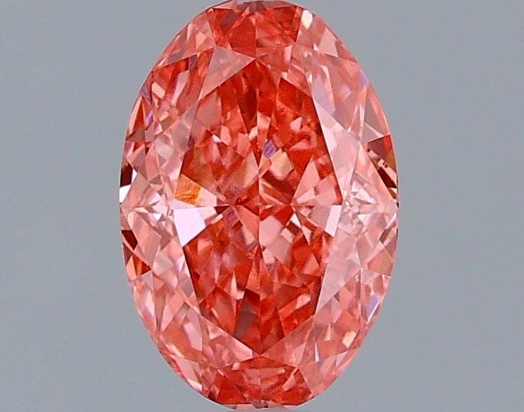 Loose Diamond - OVAL 1.01ct Fancy Vivid Pink VS1: Loose Diamond - OVAL 1.01ct Fancy Vivid Pink VS1 Source: This is a real non-mined Diamond that has been grown in a lab Shape: OVAL Carats: 1.01 Color: Fancy Vivid Pink Certification: IGI Video: