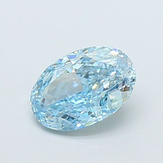 Loose Diamond - OVAL 1.21ct Fancy Vivid Blue VVS2: Loose Diamond - OVAL 1.21ct Fancy Vivid Blue VVS2 Source: This is a real non-mined Diamond that has been grown in a lab Shape: OVAL Carats: 1.21 Color: Fancy Vivid Blue Certification: IGI Video: