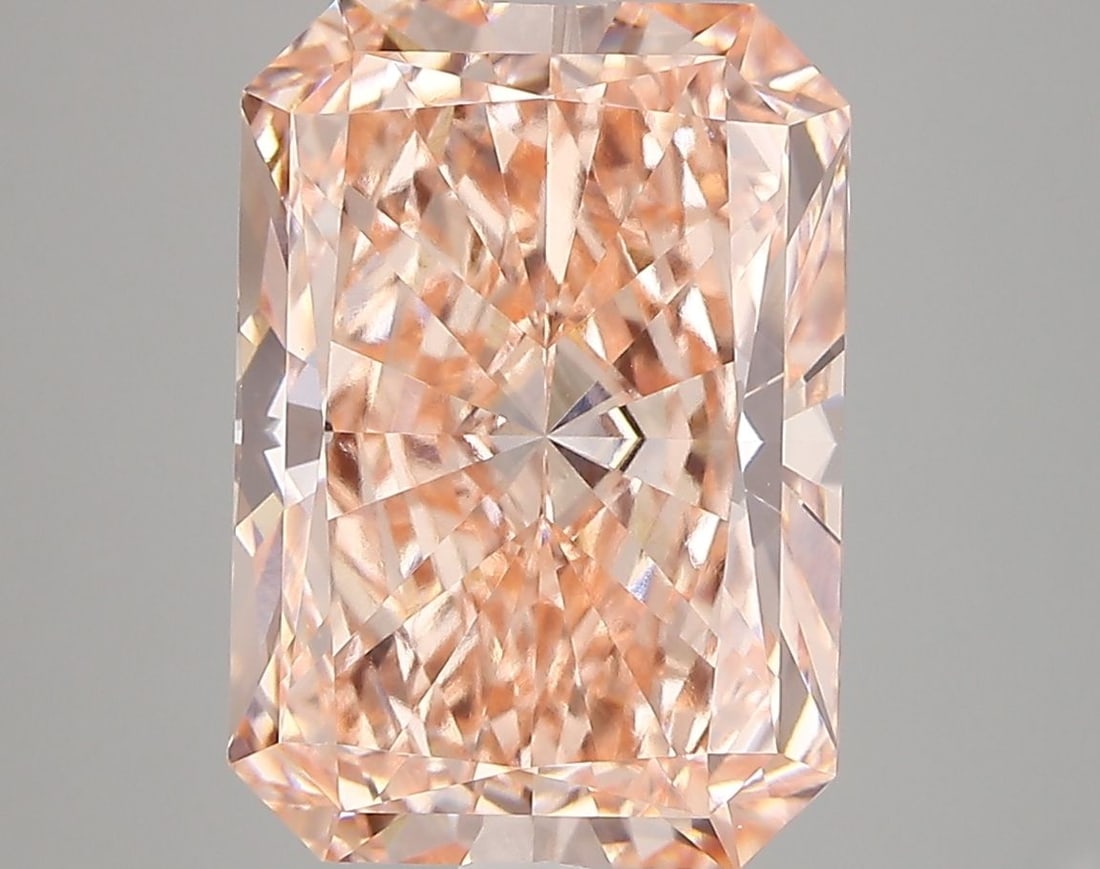 Loose Diamond - RADIANT 6.0ct Fancy Vivid Pink VVS2: Loose Diamond - RADIANT 6.0ct Fancy Vivid Pink VVS2 Source: This is a real non-mined Diamond that has been grown in a lab Shape: RADIANT Carats: 6.0 Color: Fancy Vivid Pink Certification: IGI Video:
