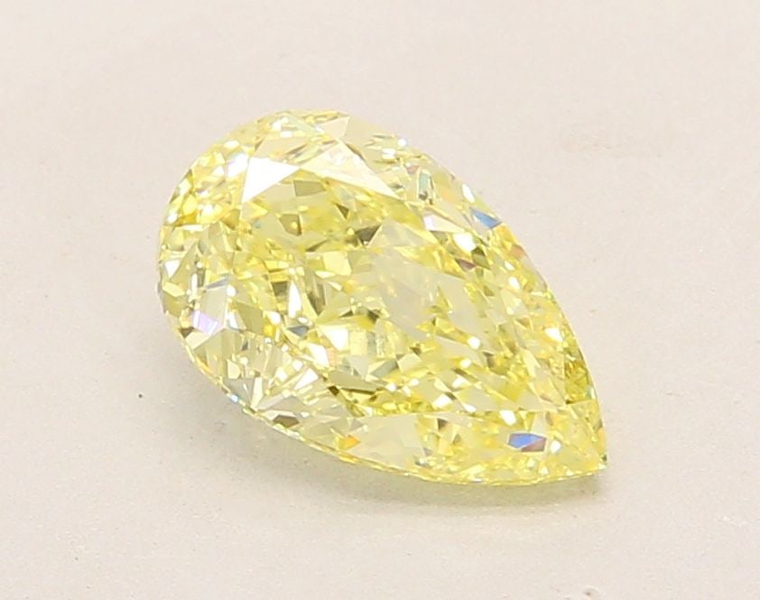 Loose Diamond - PEAR 1.62ct Fancy Intense Yellow VS1: Loose Diamond - PEAR 1.62ct Fancy Intense Yellow VS1 Source: This is a real non-mined Diamond that has been grown in a lab Shape: PEAR Carats: 1.62 Color: Fancy Intense Yellow Certification: IGI Video