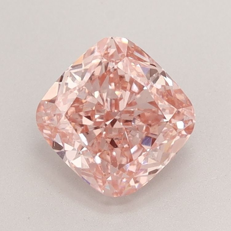Loose Diamond - CUSHION BRILLIANT 1.54ct Fancy Vivid Pink VS2: Loose Diamond - CUSHION BRILLIANT 1.54ct Fancy Vivid Pink VS2 Source: This is a real non-mined Diamond that has been grown in a lab Shape: CUSHION BRILLIANT Carats: 1.54 Color: Fancy Vivid Pink Certif