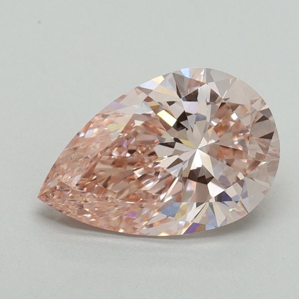 Loose Diamond - PEAR 2.01ct Fancy Intense Pink VS1: Loose Diamond - PEAR 2.01ct Fancy Intense Pink VS1 Source: This is a real non-mined Diamond that has been grown in a lab Shape: PEAR Carats: 2.01 Color: Fancy Intense Pink Certification: IGI Video: