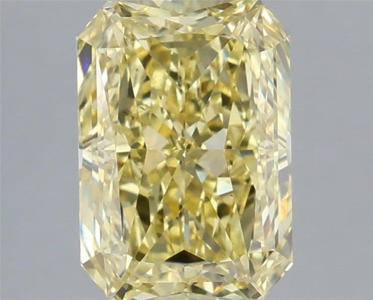 Loose Diamond - RADIANT 4.09ct Fancy Intense Yellow VS2: Loose Diamond - RADIANT 4.09ct Fancy Intense Yellow VS2 Source: This is a real non-mined Diamond that has been grown in a lab Shape: RADIANT Carats: 4.09 Color: Fancy Intense Yellow Certification: IGI