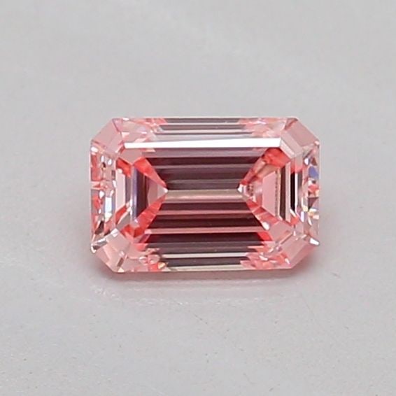 Loose Diamond - EMERALD 0.21ct Fancy Intense Pink VVS2: Loose Diamond - EMERALD 0.21ct Fancy Intense Pink VVS2 Source: This is a real non-mined Diamond that has been grown in a lab Shape: EMERALD Carats: 0.21 Color: Fancy Intense Pink Certification: IGI Vi