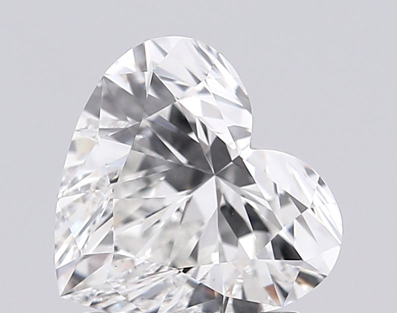 Loose Diamond - HEART 1.53ct F VS1: Loose Diamond - HEART 1.53ct F VS1 Source: This is a real non-mined Diamond that has been grown in a lab Shape: HEART Carats: 1.53 Color: F Clarity: VS1 Certification: IGI Video: