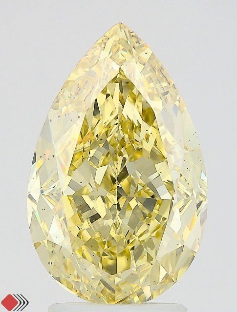 Loose Diamond - PEAR 4.01ct Fancy Intense Yellow VS2: Loose Diamond - PEAR 4.01ct Fancy Intense Yellow VS2 Source: This is a real non-mined Diamond that has been grown in a lab Shape: PEAR Carats: 4.01 Color: Fancy Intense Yellow Certification: IGI Video