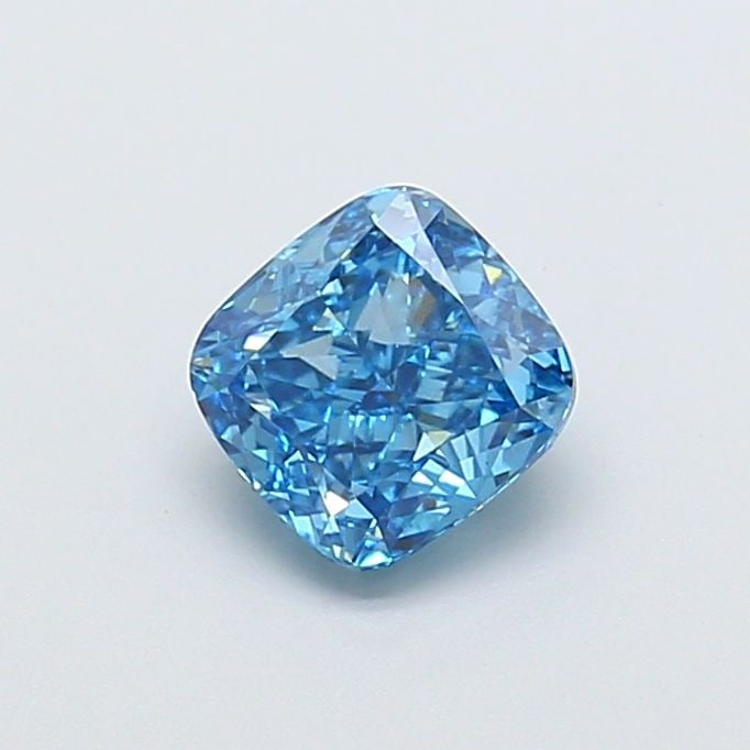 Loose Diamond - CUSHION MODIFIED 1.52ct Fancy Vivid Blue VS2: Loose Diamond - CUSHION MODIFIED 1.52ct Fancy Vivid Blue VS2 Source: This is a real non-mined Diamond that has been grown in a lab Shape: CUSHION MODIFIED Carats: 1.52 Color: Fancy Vivid Blue Certific