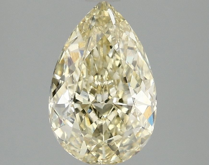 Loose Diamond - PEAR 2.07ct Fancy Intense Yellow VS1: Loose Diamond - PEAR 2.07ct Fancy Intense Yellow VS1 Source: This is a real non-mined Diamond that has been grown in a lab Shape: PEAR Carats: 2.07 Color: Fancy Intense Yellow Certification: IGI Video