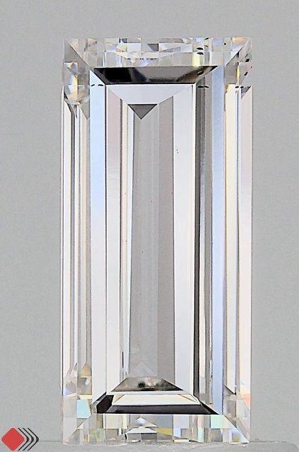 Loose Diamond - BAGUETTE 1.0ct F VS2: Loose Diamond - BAGUETTE 1.0ct F VS2 Source: This is a real non-mined Diamond that has been grown in a lab Shape: BAGUETTE Carats: 1.0 Color: F Clarity: VS2 Certification: IGI Video:
