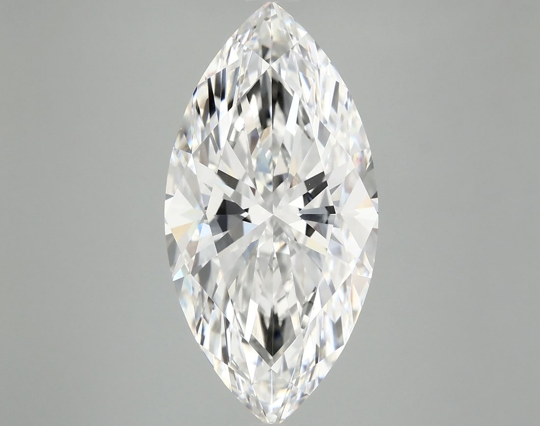 Loose Diamond - MARQUISE 6.16ct F VVS2: Loose Diamond - MARQUISE 6.16ct F VVS2 Source: This is a real non-mined Diamond that has been grown in a lab Shape: MARQUISE Carats: 6.16 Color: F Clarity: VVS2 Certification: IGI Video: