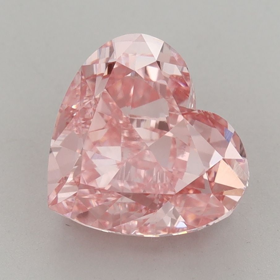 Loose Diamond - HEART 3.7ct Fancy Vivid Pink VVS2: Loose Diamond - HEART 3.7ct Fancy Vivid Pink VVS2 Source: This is a real non-mined Diamond that has been grown in a lab Shape: HEART Carats: 3.7 Color: Fancy Vivid Pink Certification: IGI Video: