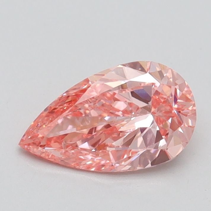Loose Diamond - PEAR 0.7ct Fancy Intense Pink VVS2: Loose Diamond - PEAR 0.7ct Fancy Intense Pink VVS2 Source: This is a real non-mined Diamond that has been grown in a lab Shape: PEAR Carats: 0.7 Color: Fancy Intense Pink Certification: IGI Video: