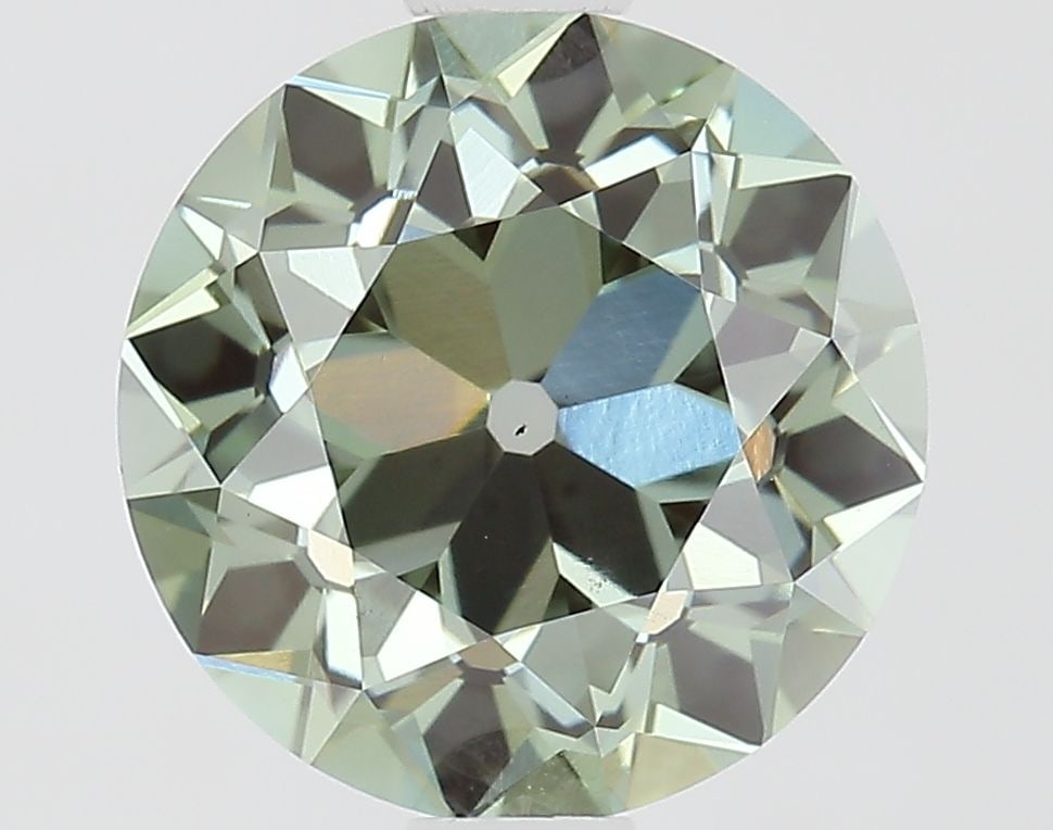 Loose Diamond - EUROPEAN CUT 1.59ct Fancy Vivid Green VS1: Loose Diamond - EUROPEAN CUT 1.59ct Fancy Vivid Green VS1 Source: This is a real non-mined Diamond that has been grown in a lab Shape: EUROPEAN CUT Carats: 1.59 Color: Fancy Vivid Green Certification: