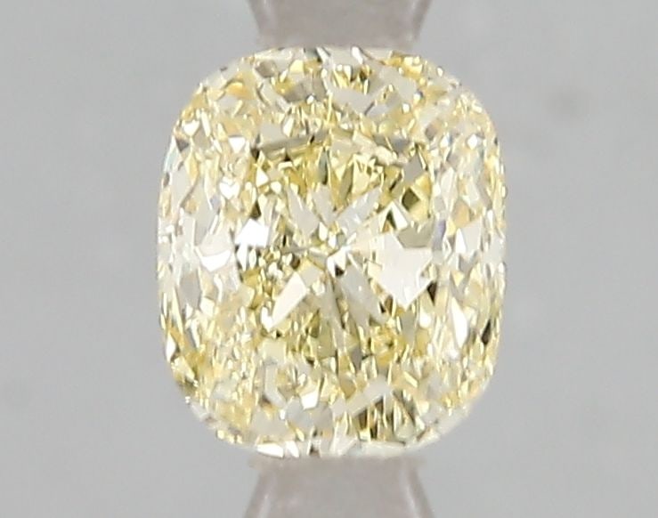 Loose Diamond - CUSHION MODIFIED 1.01ct Fancy Yellow VS2: Loose Diamond - CUSHION MODIFIED 1.01ct Fancy Yellow VS2 Source: This is a real non-mined Diamond that has been grown in a lab Shape: CUSHION MODIFIED Carats: 1.01 Color: Fancy Yellow Certification: I