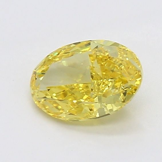 Loose Diamond - OVAL 0.42ct Fancy Vivid Yellow VS1 (1 of 1)
