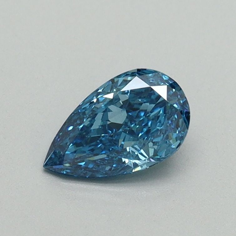 Loose Diamond - PEAR 0.51ct Fancy Vivid Blue VS2: Loose Diamond - PEAR 0.51ct Fancy Vivid Blue VS2 Source: This is a real non-mined Diamond that has been grown in a lab Shape: PEAR Carats: 0.51 Color: Fancy Vivid Blue Certification: IGI Video: